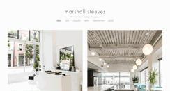 Desktop Screenshot of marshallsteeves.com